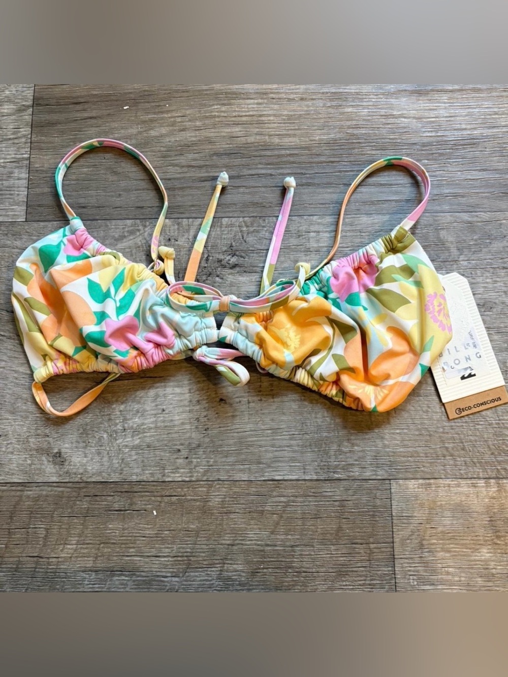 Billabong Floral Bikini Top